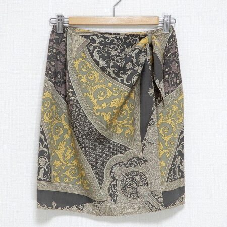 買取したエトロの巻きスカート