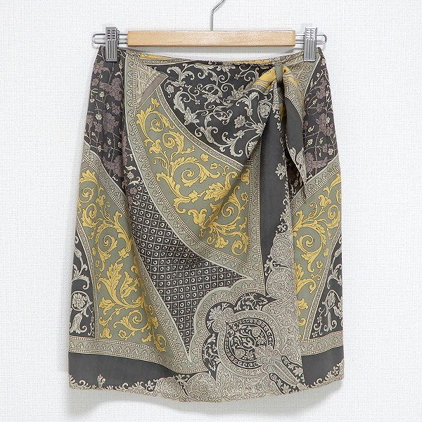 ペイズリー柄柄がおしゃれなエトロの巻きスカートをお買取しました