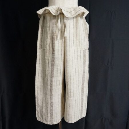 買取したウサトのストライプ柄のワイドパンツ