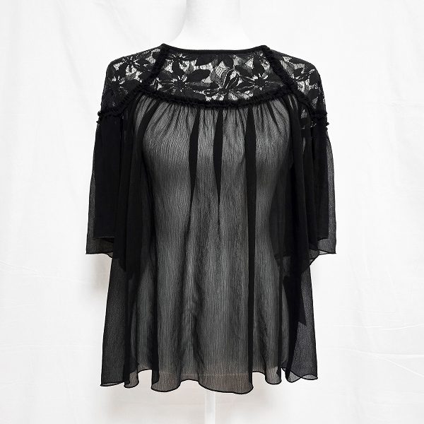 花柄が可愛く黒がお洒落なヴィヴィアンタムのブラウスをお買取