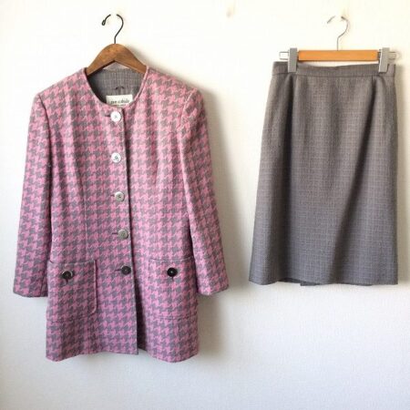 買取したジュンアシダの千鳥格子のセットアップ 買取したジュンアシダの千鳥格子のセットアップ