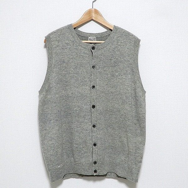 暖かくナチュラルにおしゃれに！パパスのニットベストをお買取しました