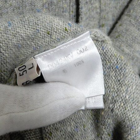 買取したパパスのニットベストのタグ