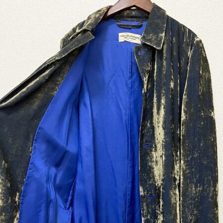 買取したコムデギャルソンのベロアコートの裏地